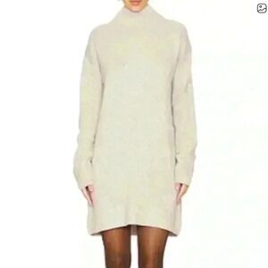 Bailey 44 sparkle white sweater small long sleeve dress wedding elopemen